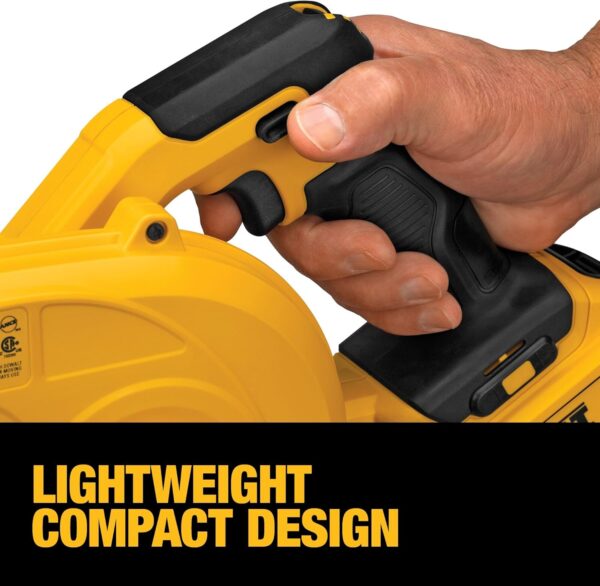 DEWALT DCE100B 20V MAX* Compact Jobsite Blower (Tool Only) - Image 4
