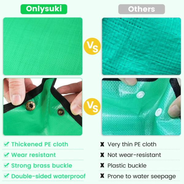 Onlysuki 39.5"X31.5" Large Repotting Mat for Indoor Plants Transplanting Thick Rectangular Waterproof Rpotting Mat Gardening Gifts for Women - Image 5