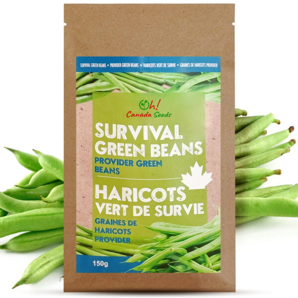 Survival Beans - Provider Bush Bean – 160g, 500seeds