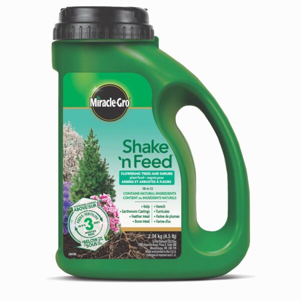 Miracle-Gro Shake 'N Feed Flowering Trees & Shrubs Plant Fertilizer
